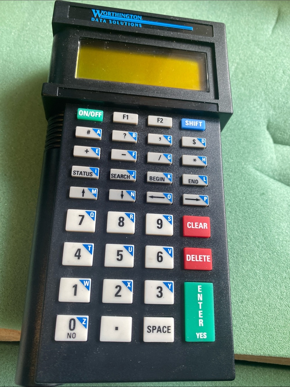 Worthington Data Solutions T53 Handheld Keypad Terminal complete Cable
